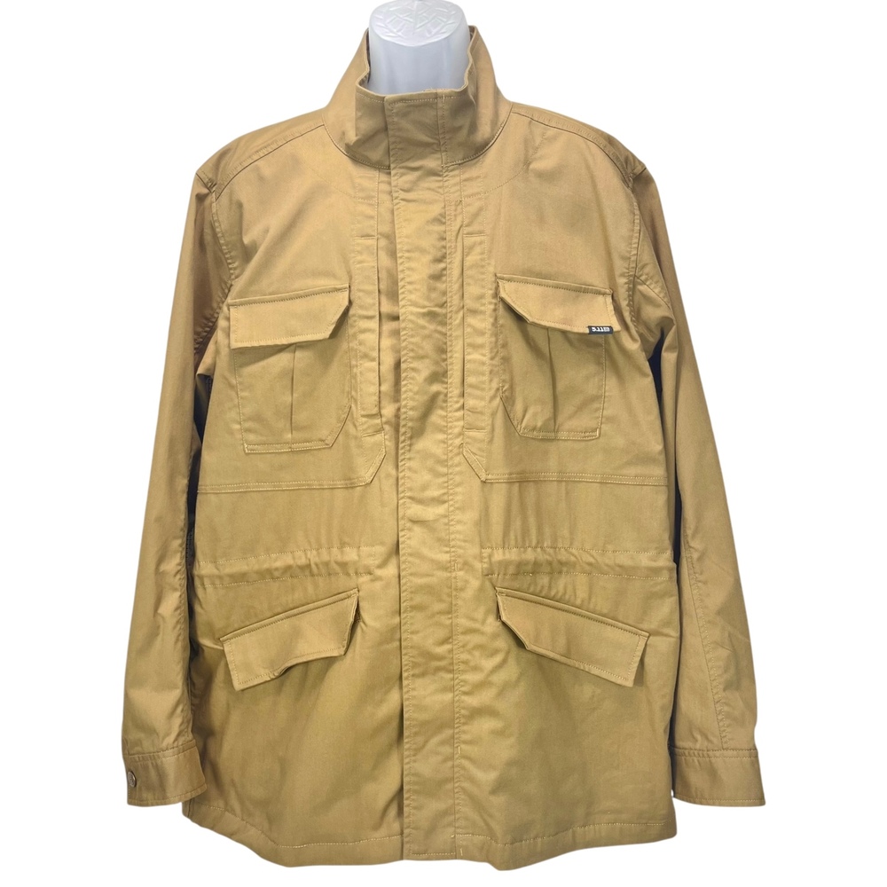 5.11 Tactical‎ Men's XL Tan Military Utility Jacket Field Coat Workwear Outdoor